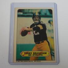 1983 TOPPS FOOTBALL TERRY BRADSHAW FOOTBALL STICKERS