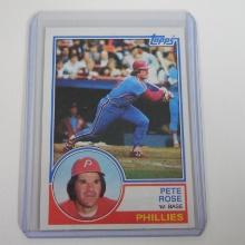 1983 TOPPS BASEBALL #100 PETE ROSE PHILADELPHIA PHILLIES