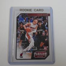 2019-20 PANINI DONRUSS THREADS TYLER HERRO ROOKIE CARD