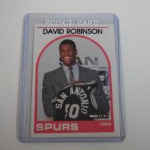 1989 NBA HOOPS DAVID ROBINSON ROOKIE CARD HOF RC SPURS