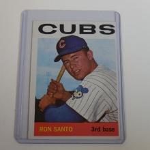 1964 TOPPS BASEBALL #375 RON SANTO CHICAGO CUBS