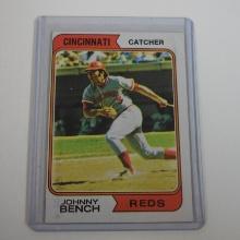 1974 TOPPS BASEBALL #10 JOHNNY BENCH CINCINNATI REDS