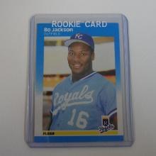 1987 FLEER BASEBALL #369 BO JACKSON ROOKIE CARD ROYALS