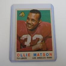 1959 TOPPS FOOTBALL #50 OLLIE MATSON LOS ANGELES RAMS