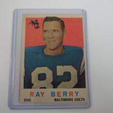 1959 TOPPS FOOTBALL #55 RAYMOND BERRY BALTIMORE COLTS