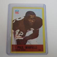 1967 PHILADELPHIA FOOTBALL #46 PAUL WARFIELD CLEVELAND BROWNS