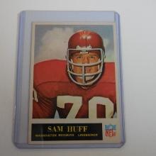 1965 PHILADELPHIA FOOTBALL #187 SAM HUFF WASHINGTON REDSKINS