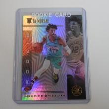 2019-20 PANINI ILLUSIONS JA MORANT HOLOFOIL ROOKIE CARD