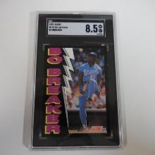 1991 SCORE BASEBALL BO JACKSON BO BREAKER GRADED SGC 8.5 NM-MT PLUS