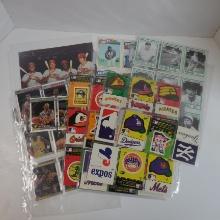 MISC BASEBALL BASKETBALL CARD LOT WITH 8X10 PHOTO AND MORE MUST SEE