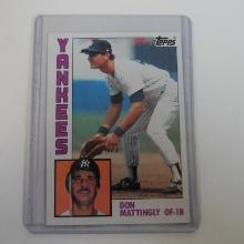 1984 TOPPS BASEBALL #8 DON MATTINGLY ROOKIE CARD YANKEES RC