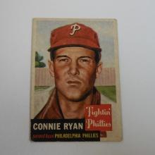 1953 TOPPS BASEBALL #102 CONNIE RYAN PHILADELPHIA PHILLIES