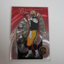 1997 PINNACLE TOTALLY CERTIFIED BRETT FAVRE #D 0664/4999 PACKERS