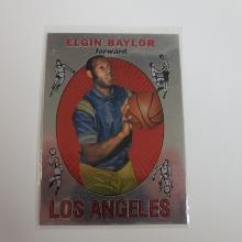 1996-97 TOPPS ELGIN BAYLOR FINEST REPRINTS 1969-70 TOPPS BASKETBALL