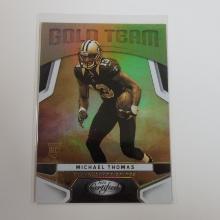 2016 PANINI CERTIFIED MICHAEL THOMAS GOLD TEAM HOLOFOIL ROOKIE CARD