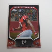 2011 TOPPS FINEST JULIO JONES ROOKIE CARD FALCONS