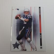 2003 LEAF ROOKIES AND STARS TOM BRADY NEW ENGLAND PATRIOTS