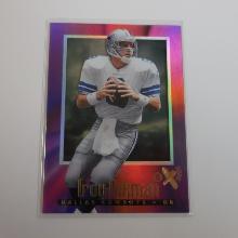 1997 SKYBOX EX-2000 TROY AIKMAN HOLO COWBOYS