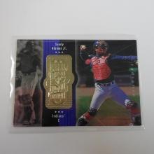 1998 UPPER DECK SPX SANDY ALOMAR JR RADIANCE #D 3320/4500 INDIANS