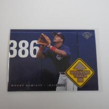 1997 LEAF BASEBALL MANNY RAMIREZ WARNING TRACK #D 2337/3500