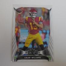 2023 LEAF DRAFT CALEB WILLIAMS ROOKIE CARD USC TROJANS RC