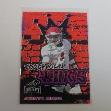 2023 LEAF DRAFT JAHMYR GIBBS TOUCHDOWN KINGS ROOKIE CARD