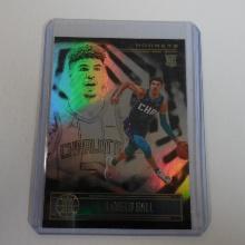 2020-21 PANINI ILLUSIONS LAMELO BALL HOLOFOIL ROOKIE CARD HORNETS