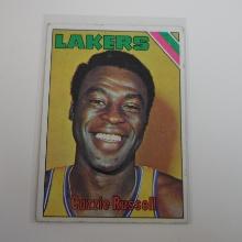 1975-76 TOPPS BASKETBALL CAZZIE RUSSELL LAKERS