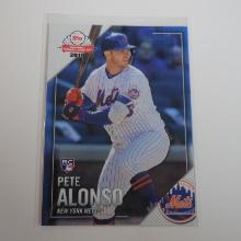 2019 TOPPS NATIONAL BASEBALL CARD DAY PETE ALONSO ROOKIE CARD METS