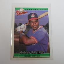 1992 DONRUSS MANNY RAMIREZ THE ROOKIES ROOKIE CARD