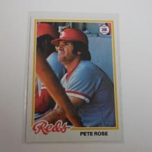 1978 TOPPS BASEBALL #20 PETE ROSE CINCINNATI REDS