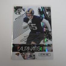 2009 PANINI ROOKIES STARS JAMES LAURINATIS AUTOGRAPHED ROOKIE CARD #D 052/125