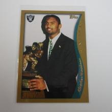 1998 TOPPS FOOTBALL CHARLES WOODSON ROOKIE CARD