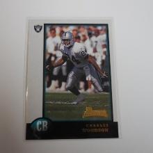 1998 BOWMAN FOOTBALL CHARLES WOODSON ROOKIE CARD