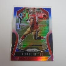 2019 PANINI PRIZM GEORGE KITTLE RED WHITE BLUE PRIZM