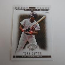 2007 TOPPS TRIPLE THREADS TONY GWYNN BRONZE #D 187/559 PADRES