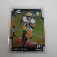 2017 DONRUSS OPTIC AARON JONES ROOKIE CARD