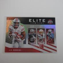 2020 DONRUSS ELITE J.K. DOBBINS ELLIOTT BOSA GEORGE OHIO STATE ELITE COMPANY