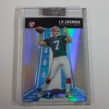 2004 TOPPS PRISTINE J.P. LOSMAN ROOKIE CARD REFRACTOR #D 0013/1099 BOX TOPPER