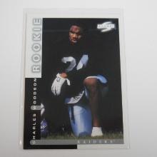 1998 SCORE FOOTBALL CHARLES WOODSON ROOKIE CARD RAIDERS