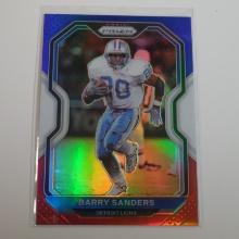 2020 PANINI PRIZM BARRY SANDERS RED WHITE BLUE PRIZM LIONS