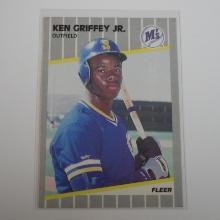 1989 FLEER BASEBALL #548 KEN GRIFFEY JR ROOKIE CARD