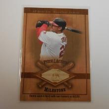 2001 UPPER DECK SP GAME BAT JIM THOME GAME USED BAT CARD WAHOO LOGO ETCHED