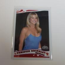 2005-06 TOPPS CHROME CHRISTIE BRINKLEY ROOKIE CARD