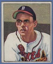 1950 Bowman #192 Bob Chipman Boston Braves