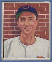 1950 Bowman #197 Johnny Wyrostek Cincinnati Reds