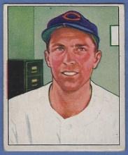 1950 Bowman #198 Danny Litwhiler Cincinnati Reds