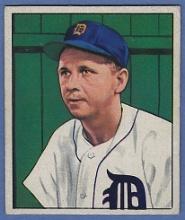 1950 Bowman #212 Gerry Priddy Detroit Tigers