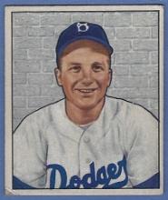 1950 Bowman #222 Bobby Morgan Brooklyn Dodgers