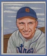 1950 Bowman #242 Dick Kryhoski Detroit Tigers